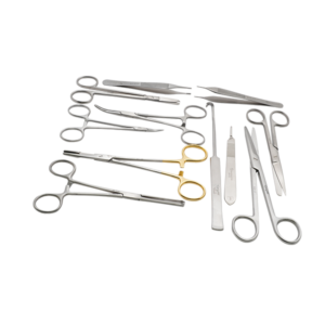 Surgery/Spay Pack with Olsen Hegar Needle Holder Insert Tungsten Carbide